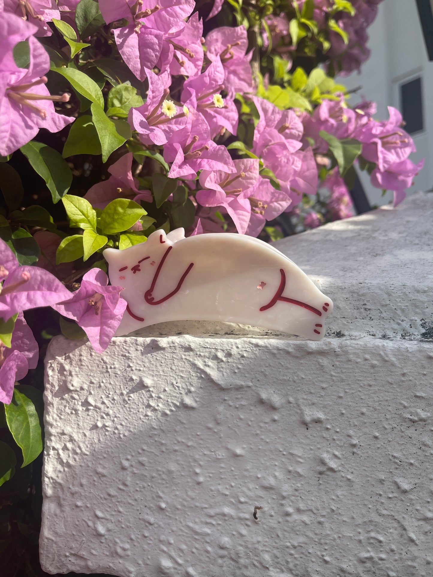 Sleepy Meow Claw Clip